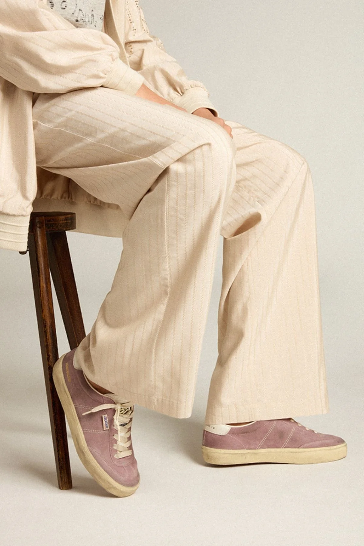 Golden Goose Soul Star Sneaker - Twilight Mauve/ Milk - Image 5