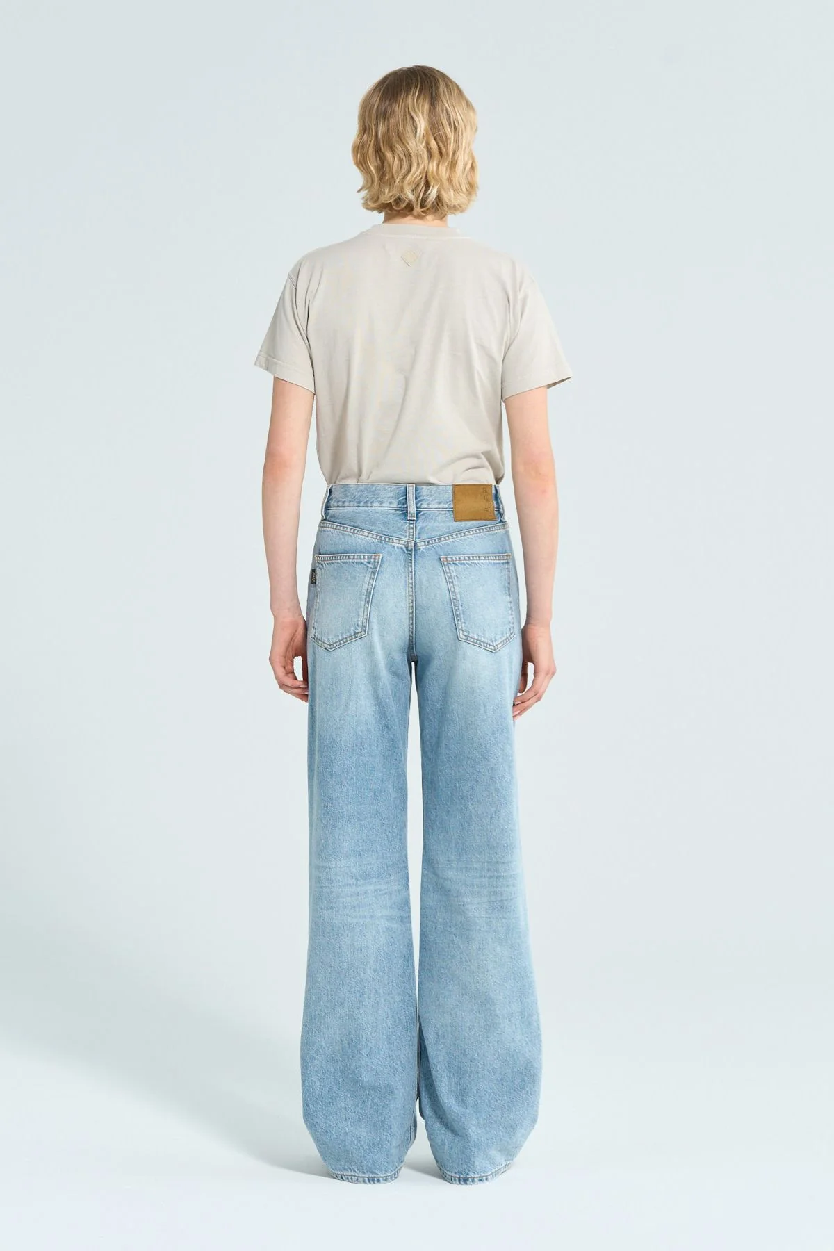 Haikure Korea Jean - Blue Aqua - Image 2