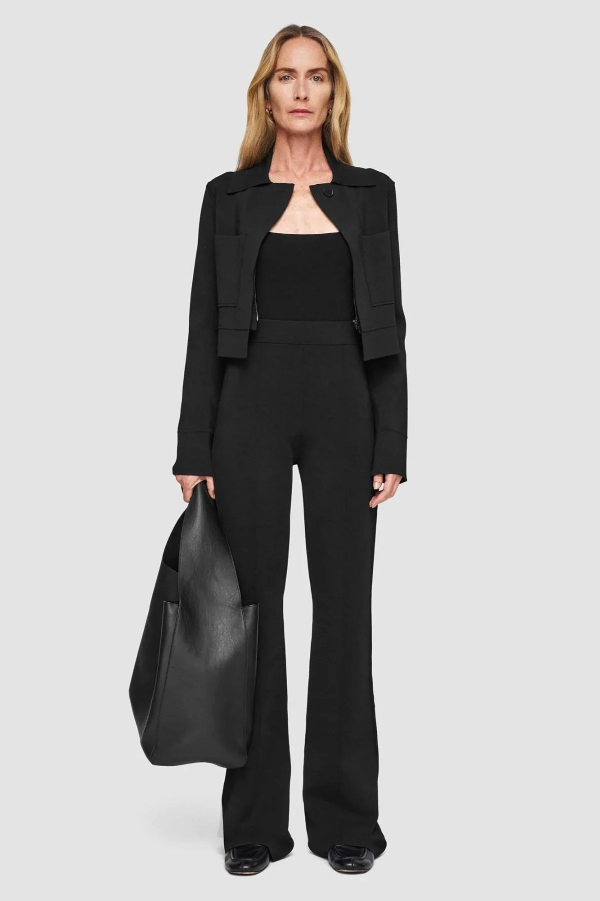 Joseph Milano Knit Pant - Black - Image 2