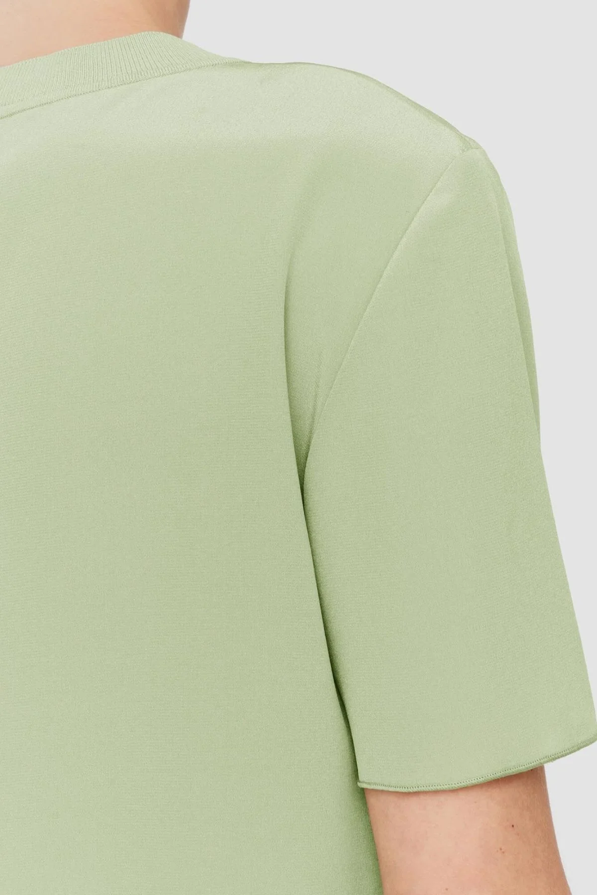 Joseph Rubin Silk Blouse - Matcha - Image 5