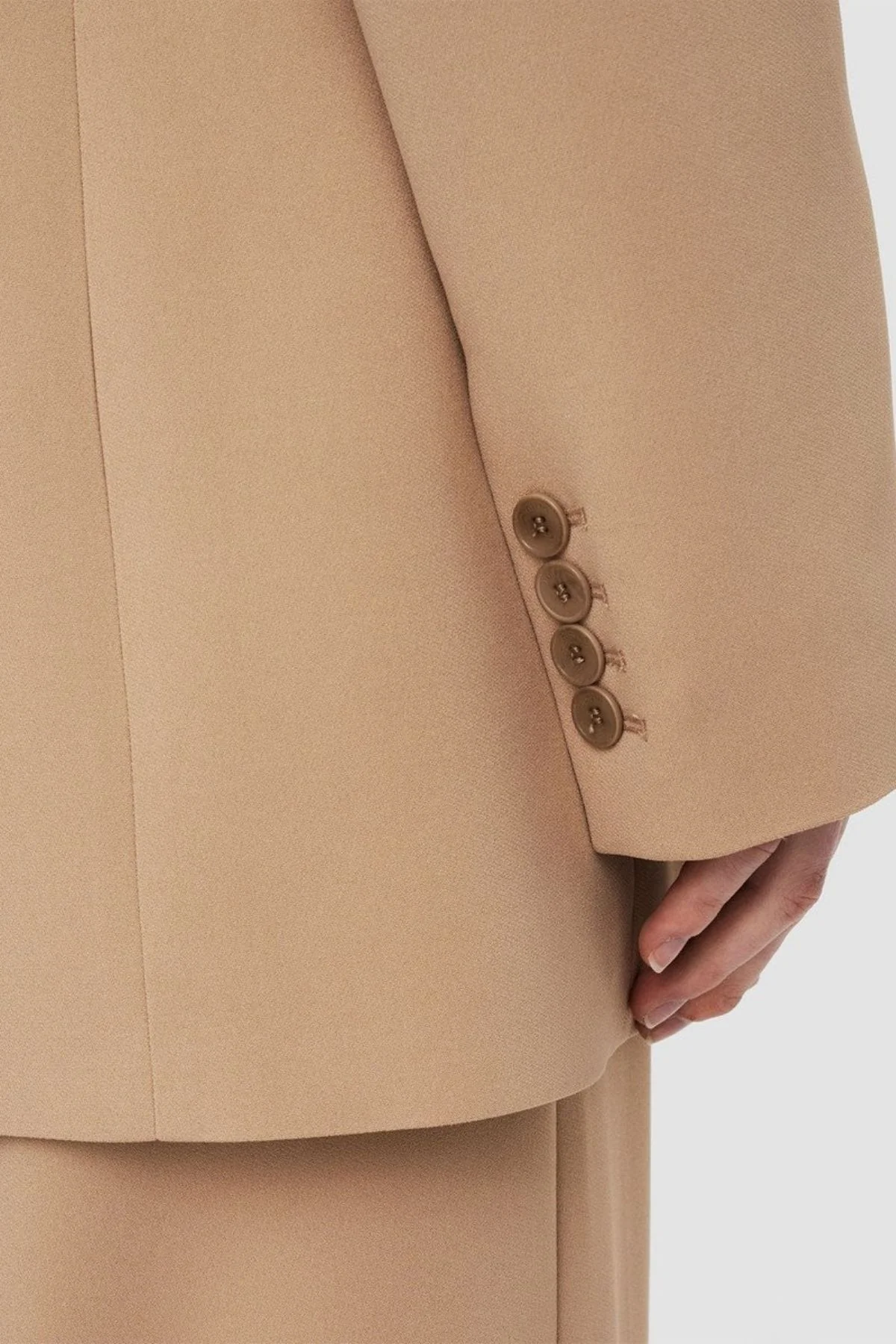 Joseph Valery Double Breasted Blazer - Blusher - Image 3