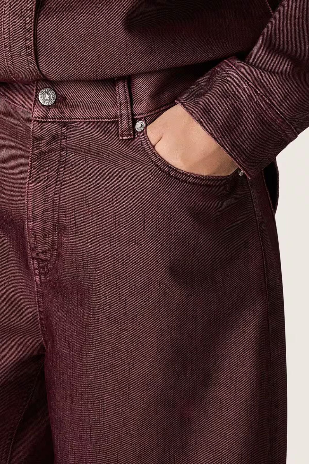 Golden Goose Melody Boyfriend Pant Denim - Port Royale - Image 3