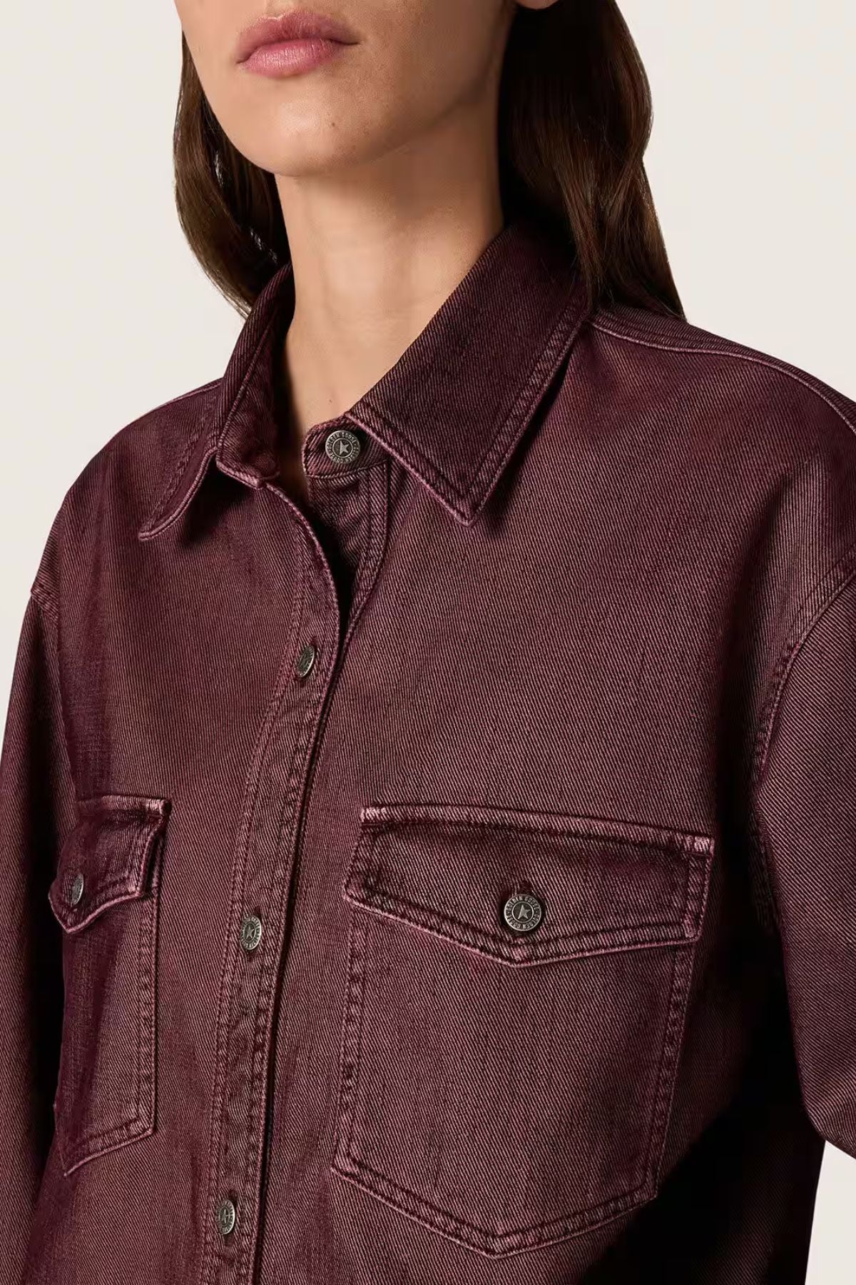 Golden Goose Patty Over Shirt Denim - Port Royale - Image 4