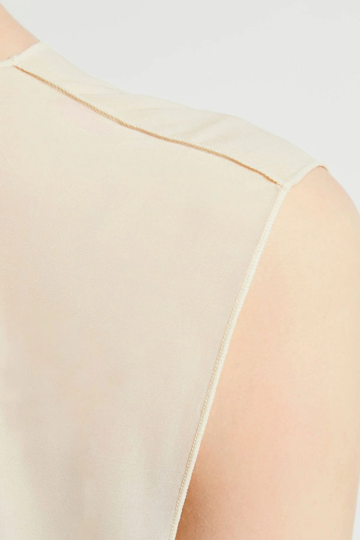 KHAITE Allo SL Top - Antique White - Image 3