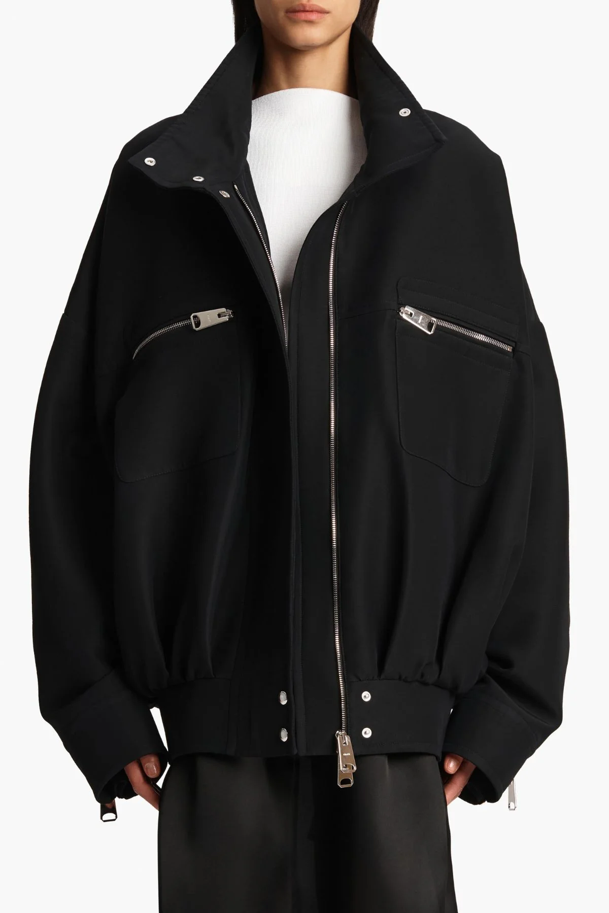 KHAITE Ayman Jacket - Black - Image 3