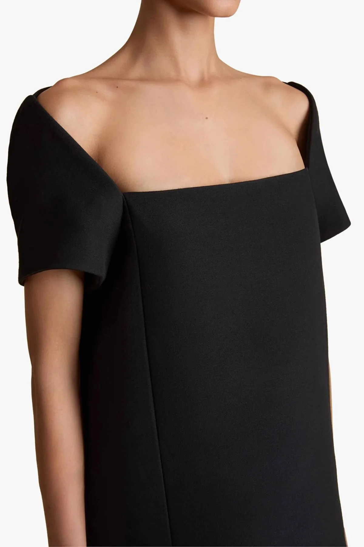 KHAITE Benji Dress - Black - Image 5