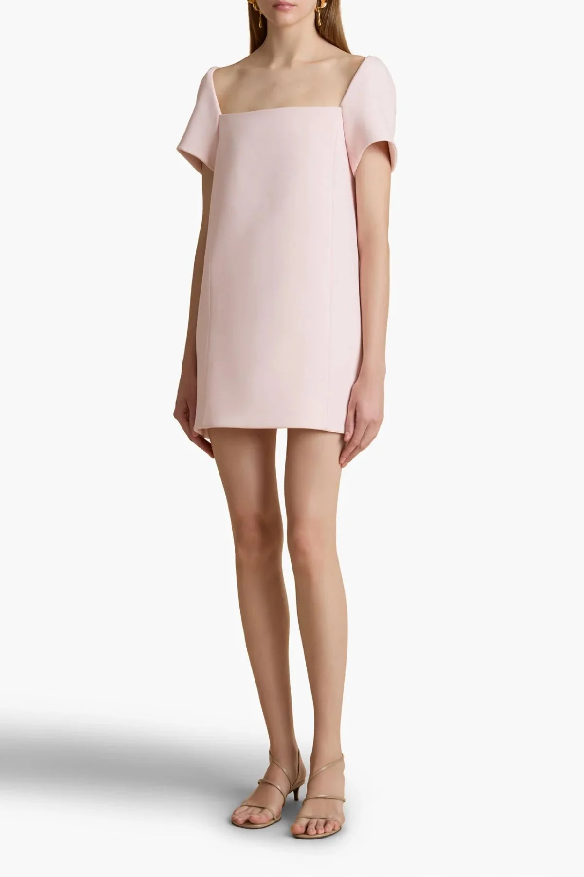KHAITE Benji Dress - Soft Pink - Image 4