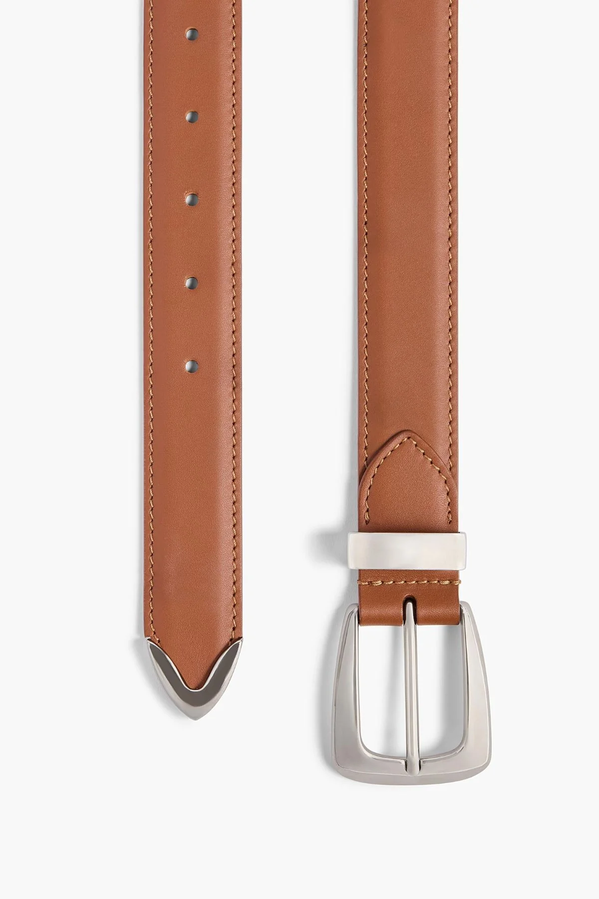 KHAITE Benny Belt - Dark Tan - Image 2