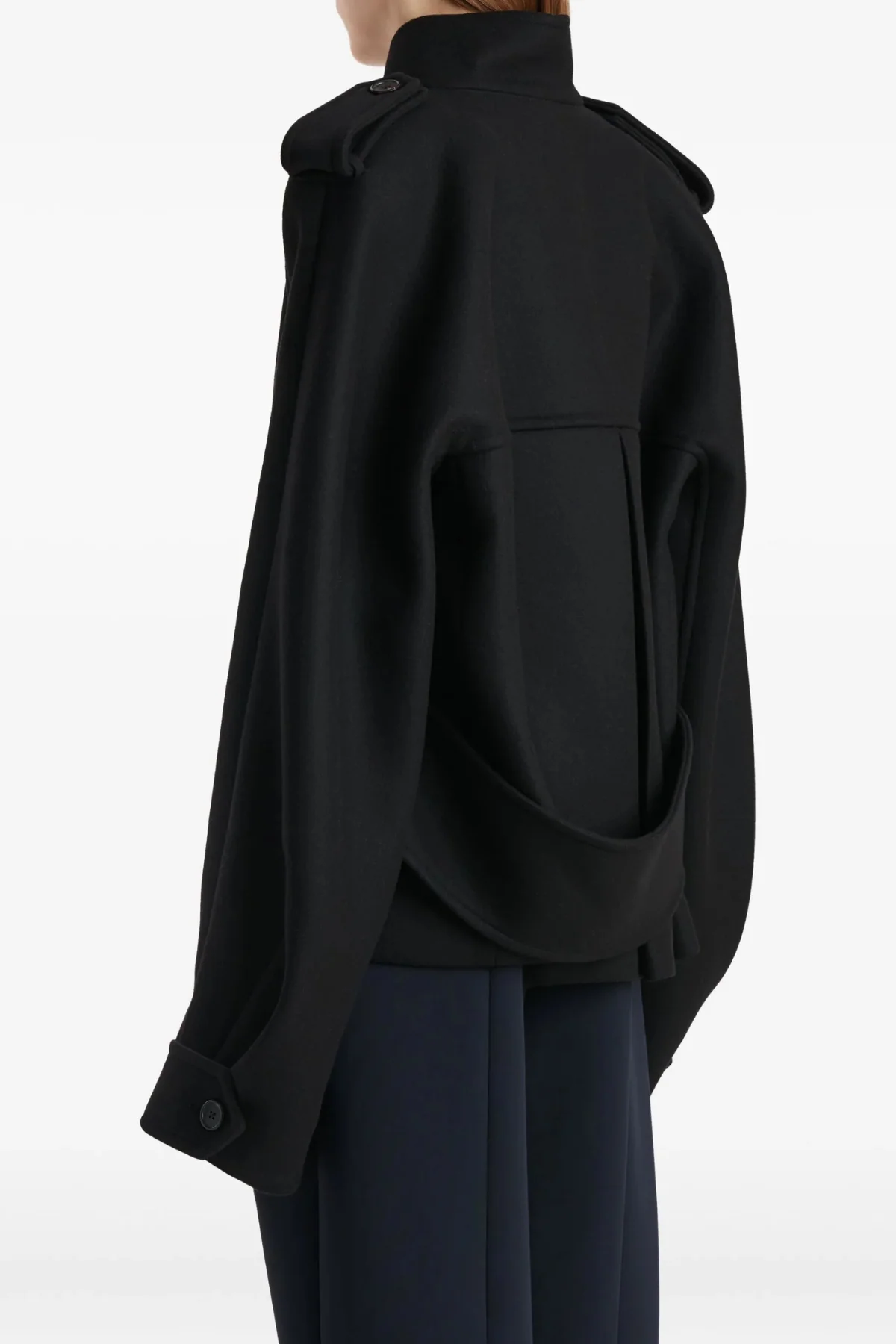 KHAITE Dean Jacket - Black - Image 2