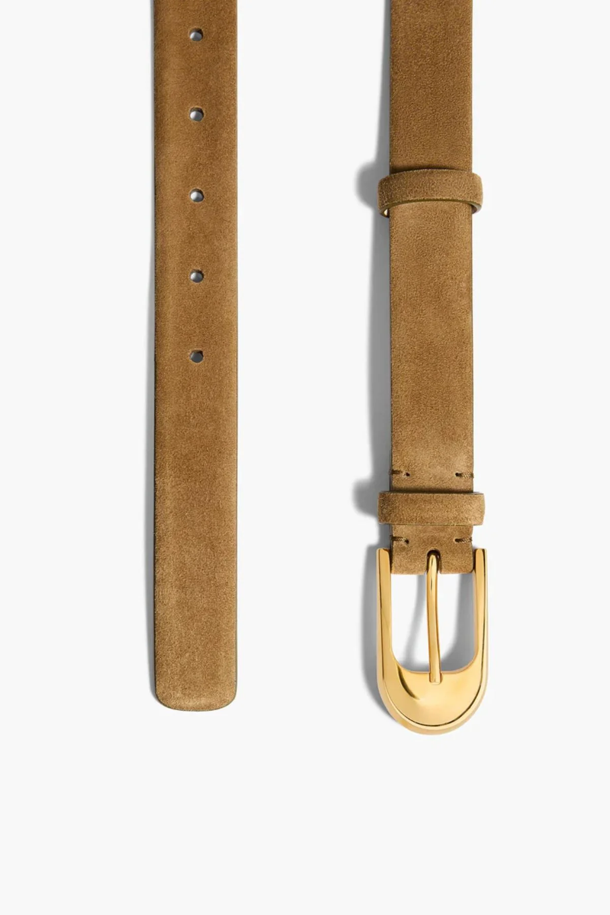 KHAITE Dome Belt Gold - Mud - Image 2