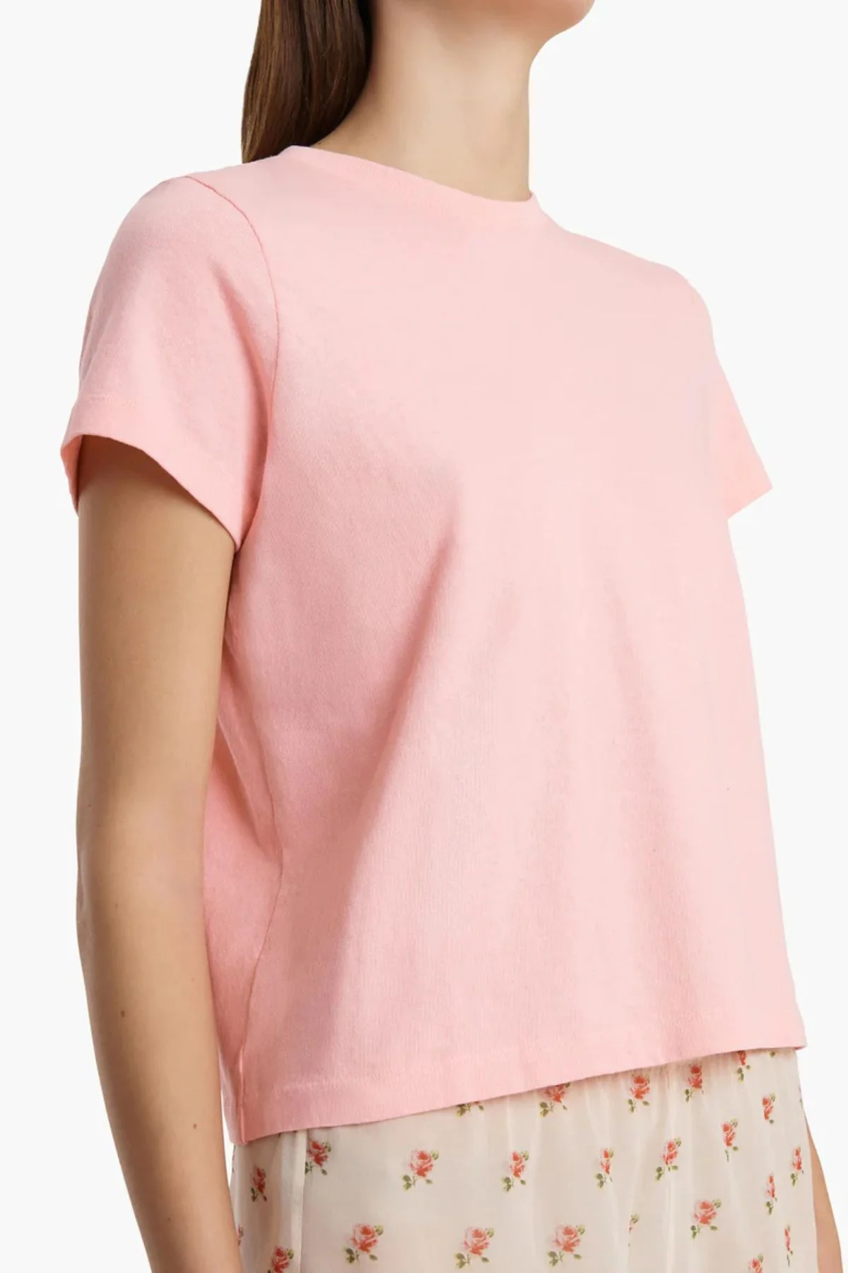 KHAITE Emmylou T-Shirt - Petal - Image 3