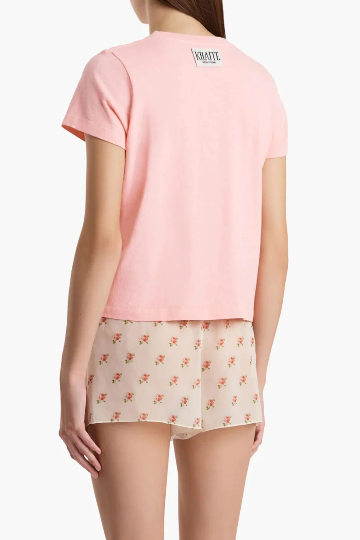 KHAITE Emmylou T-Shirt - Petal - Image 4