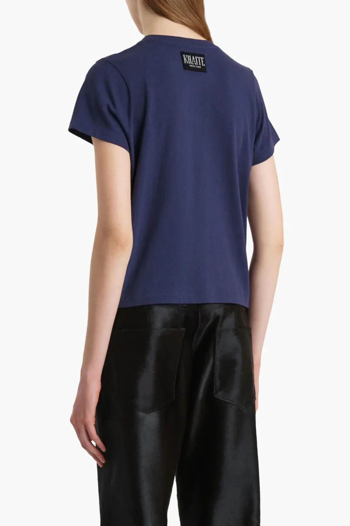 KHAITE Emmylou T-Shirt - Royal - Image 3