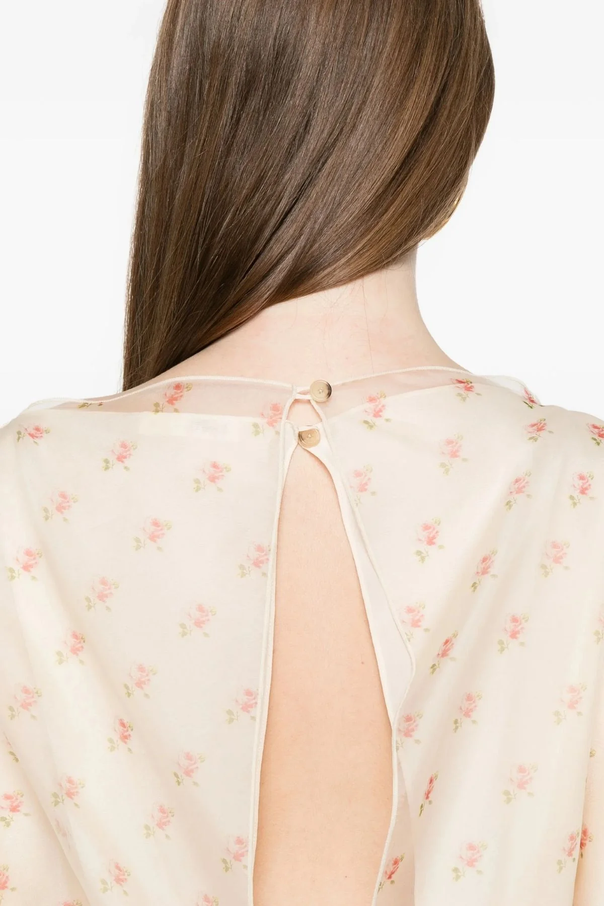 KHAITE Erin Mini Dress - Soft Pink - Image 5