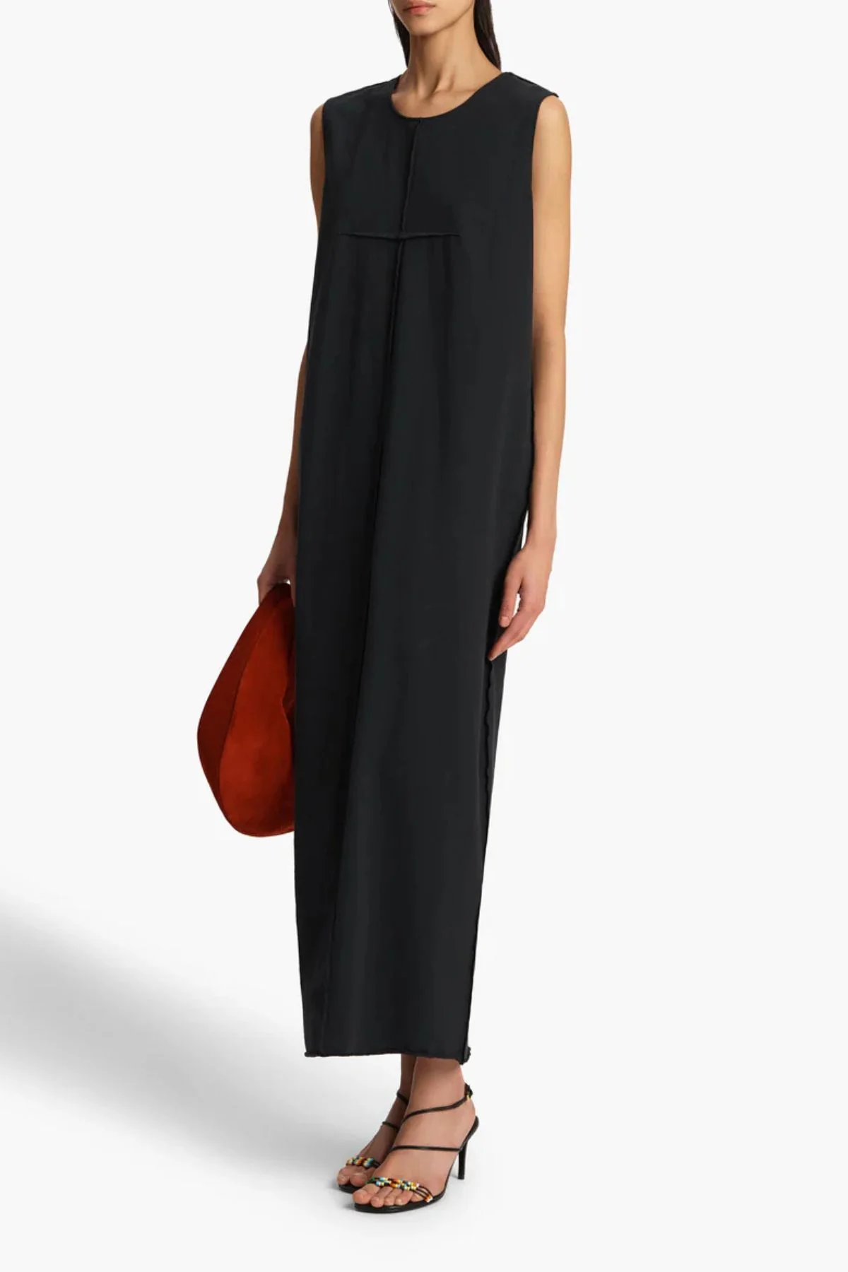 KHAITE Hal Dress - Washed Black - Image 2