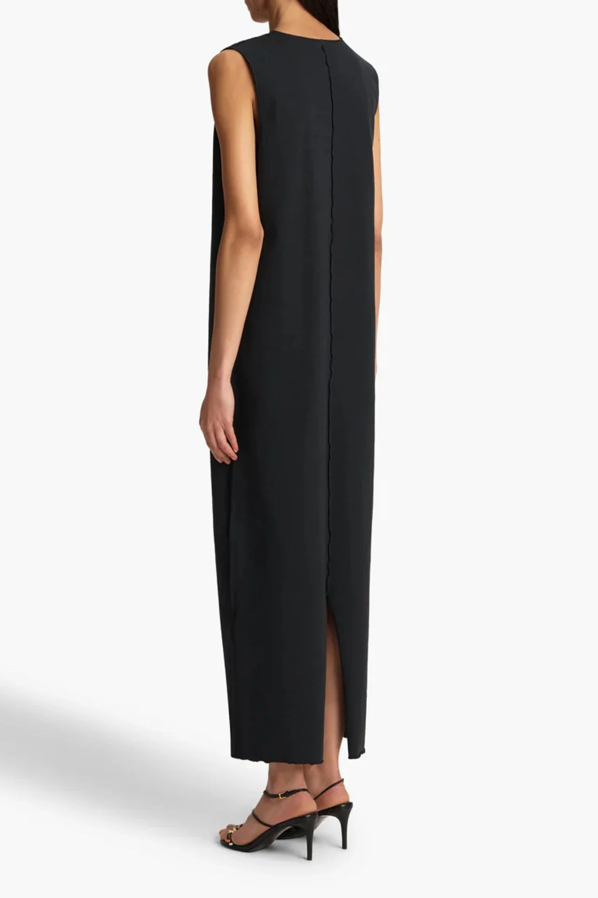 KHAITE Hal Dress - Washed Black - Image 3