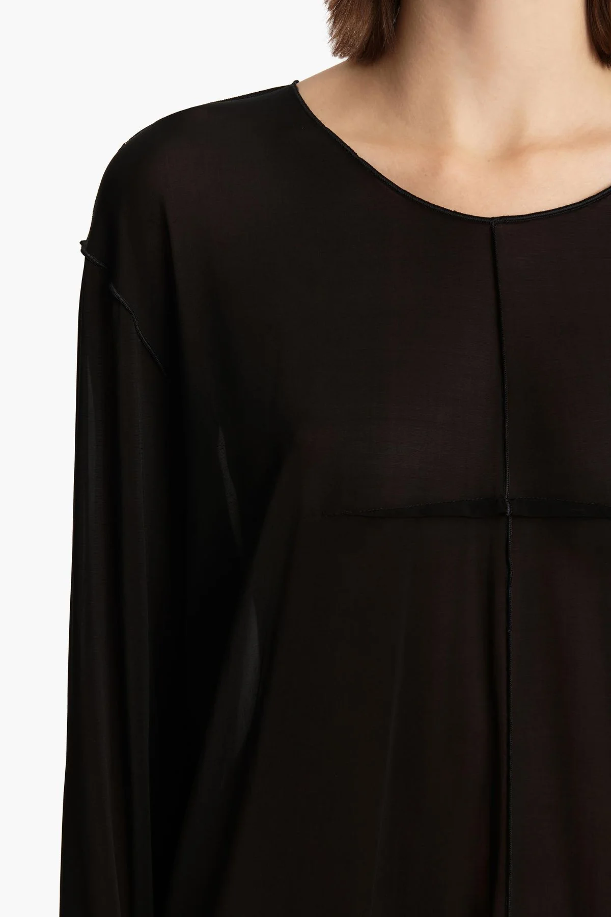 KHAITE Kit Top - Black - Image 3