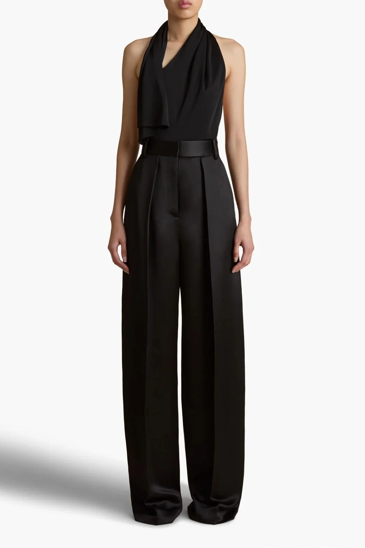 KHAITE Loza Top - Black - Image 2