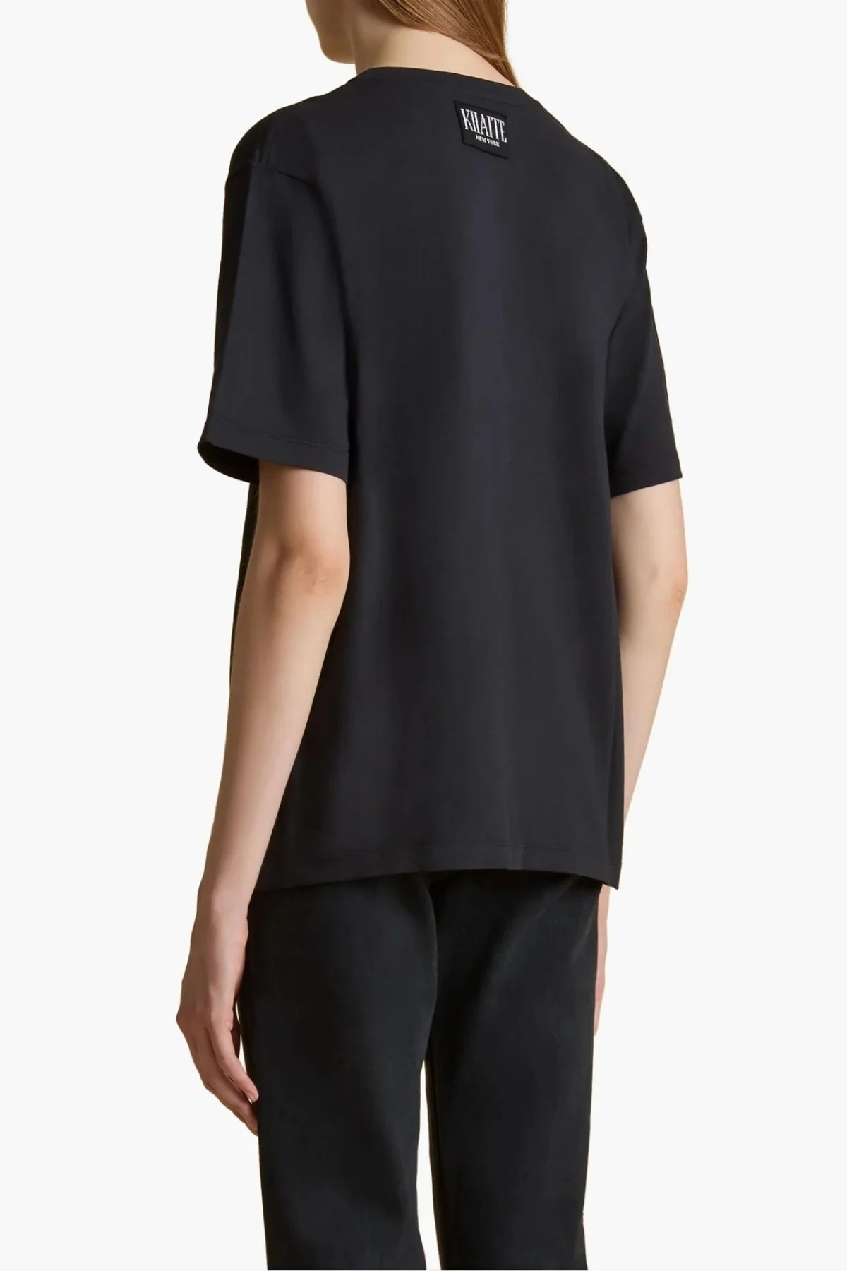 KHAITE Mae T-Shirt - Black - Image 3