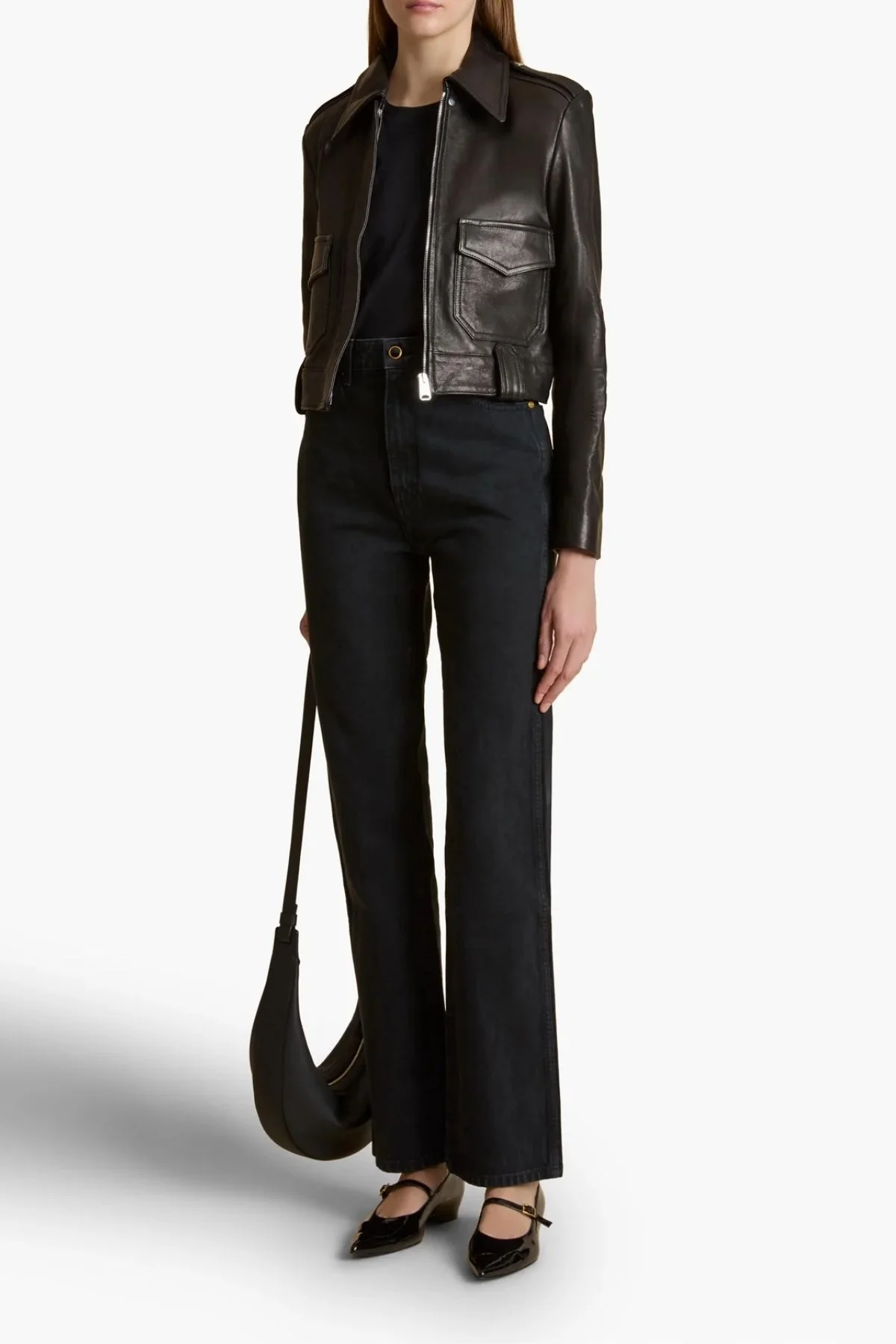 KHAITE Mae T-Shirt - Black - Image 6