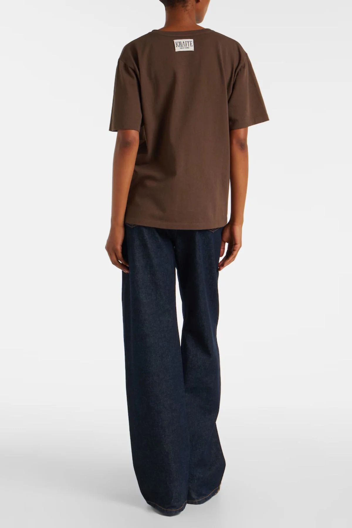 KHAITE Mae T-Shirt - Bark - Image 3