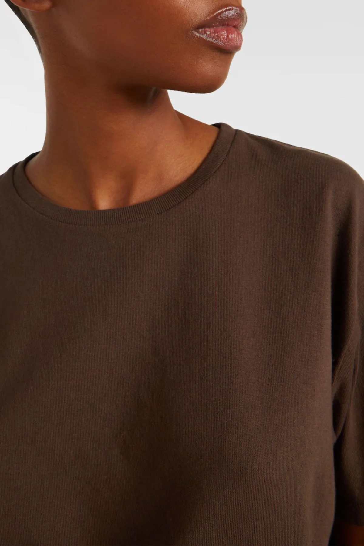 KHAITE Mae T-Shirt - Bark - Image 4