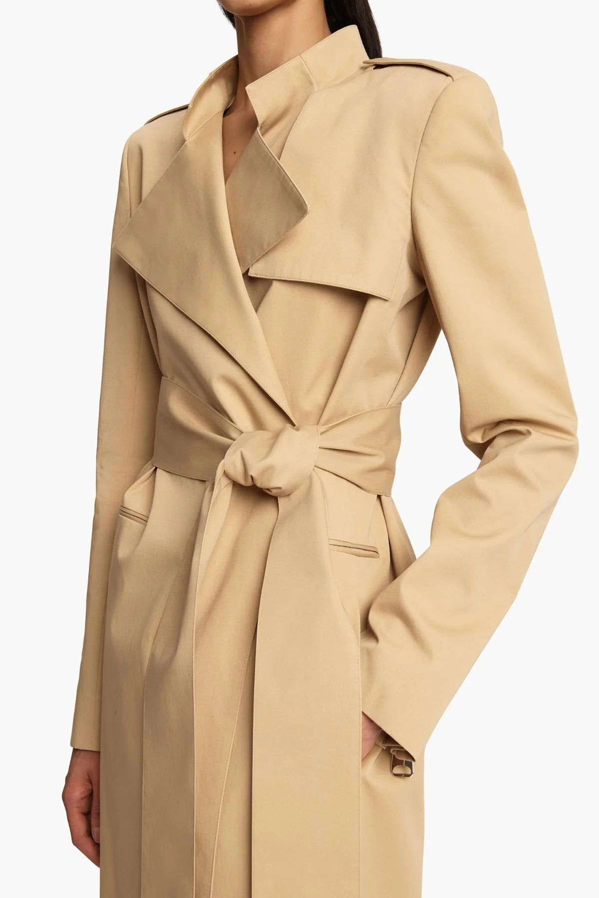 KHAITE Maxwell Coat - Wheat - Image 2