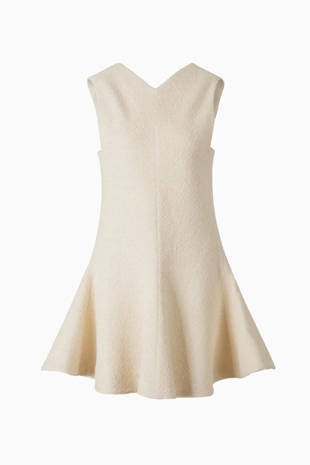 KHAITE Mel Dress Boucle - Natural