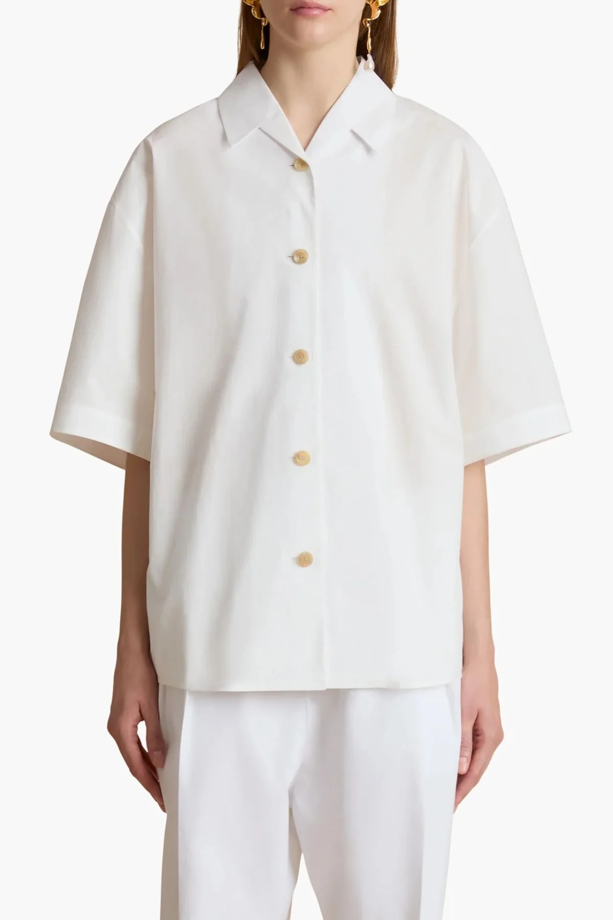 KHAITE Owen Top - White - Image 5