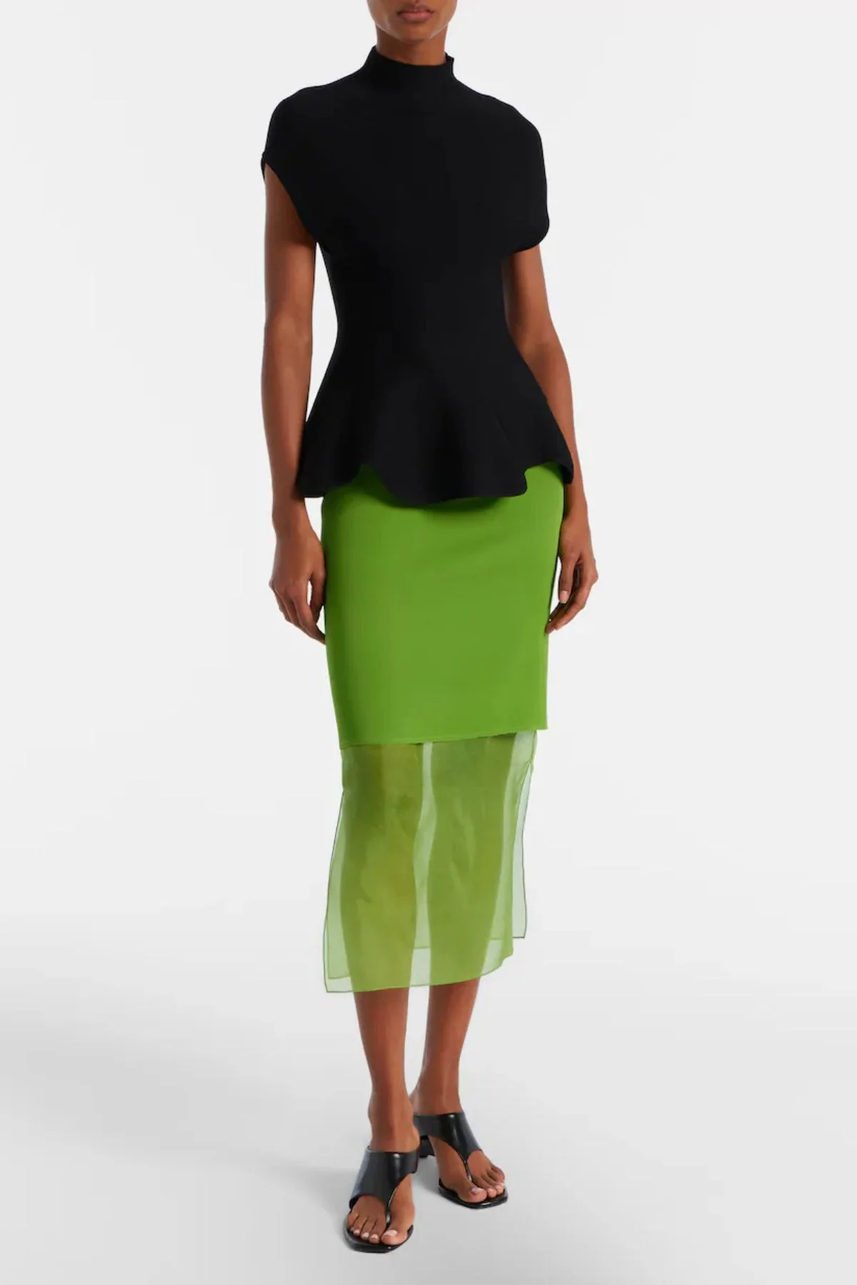 KHAITE Sybil Skirt - Absinthe - Image 2