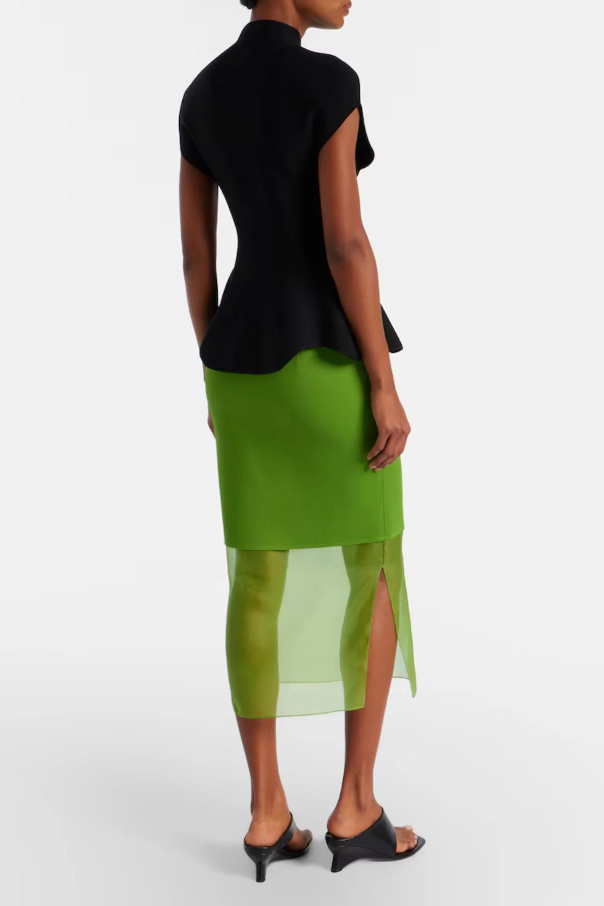 KHAITE Sybil Skirt - Absinthe - Image 3