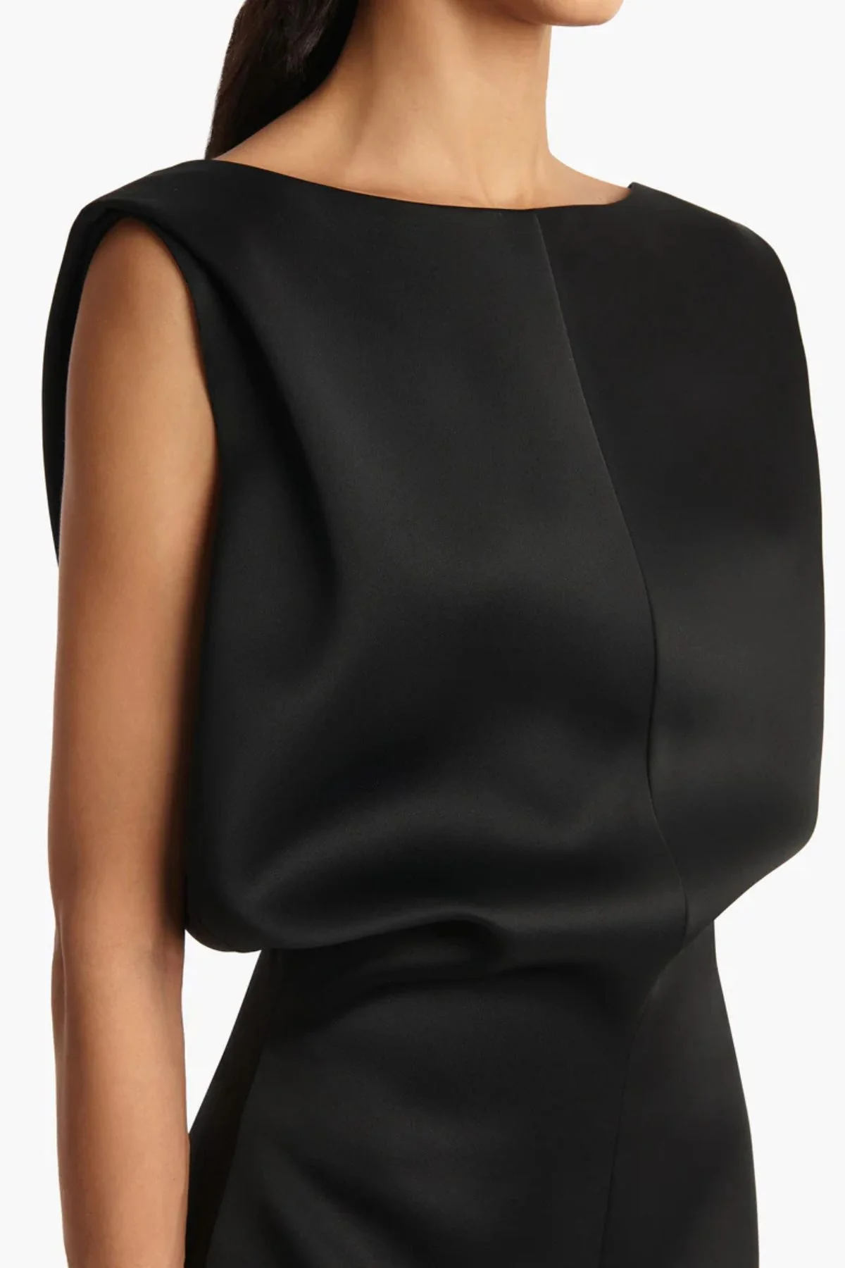 KHAITE Toma Dress - Black - Image 4