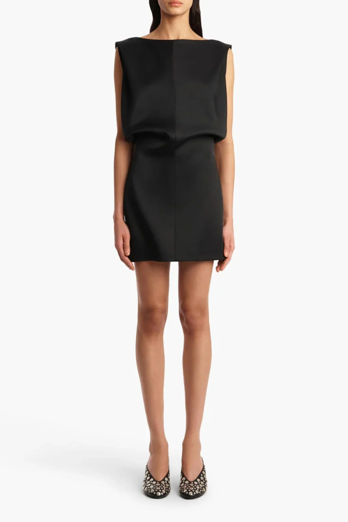 KHAITE Toma Dress - Black - Image 5