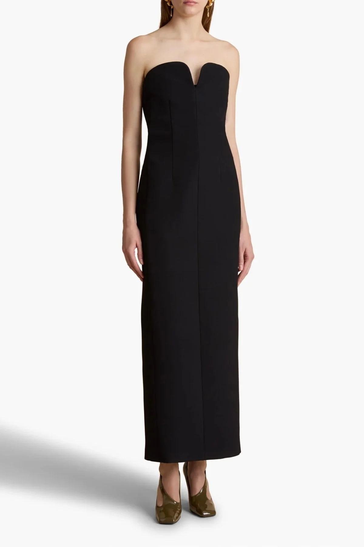KHAITE Yao Dress - Black - Image 2