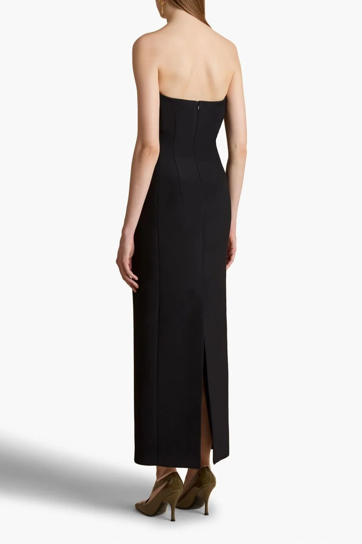KHAITE Yao Dress - Black - Image 3