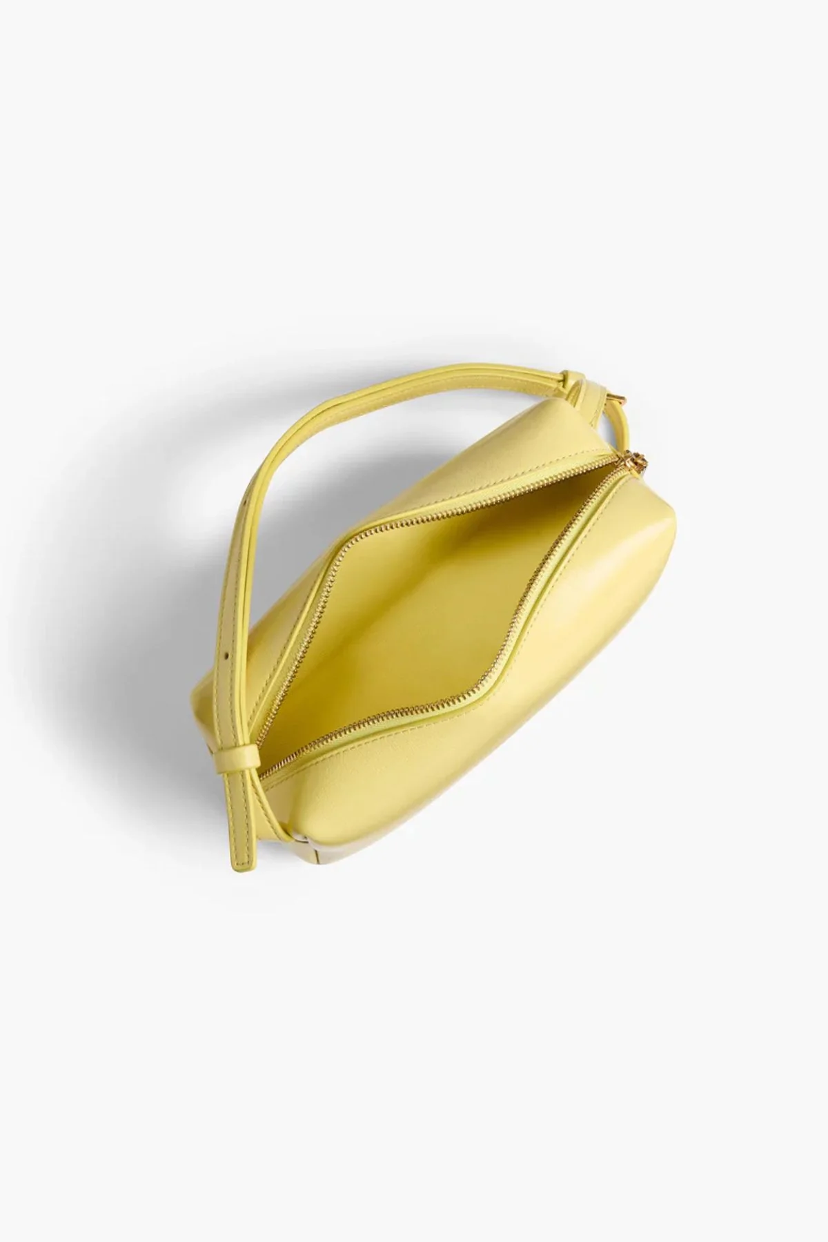 KHAITE Kye Mini Crossbody Bag - Pale Yellow - Image 3
