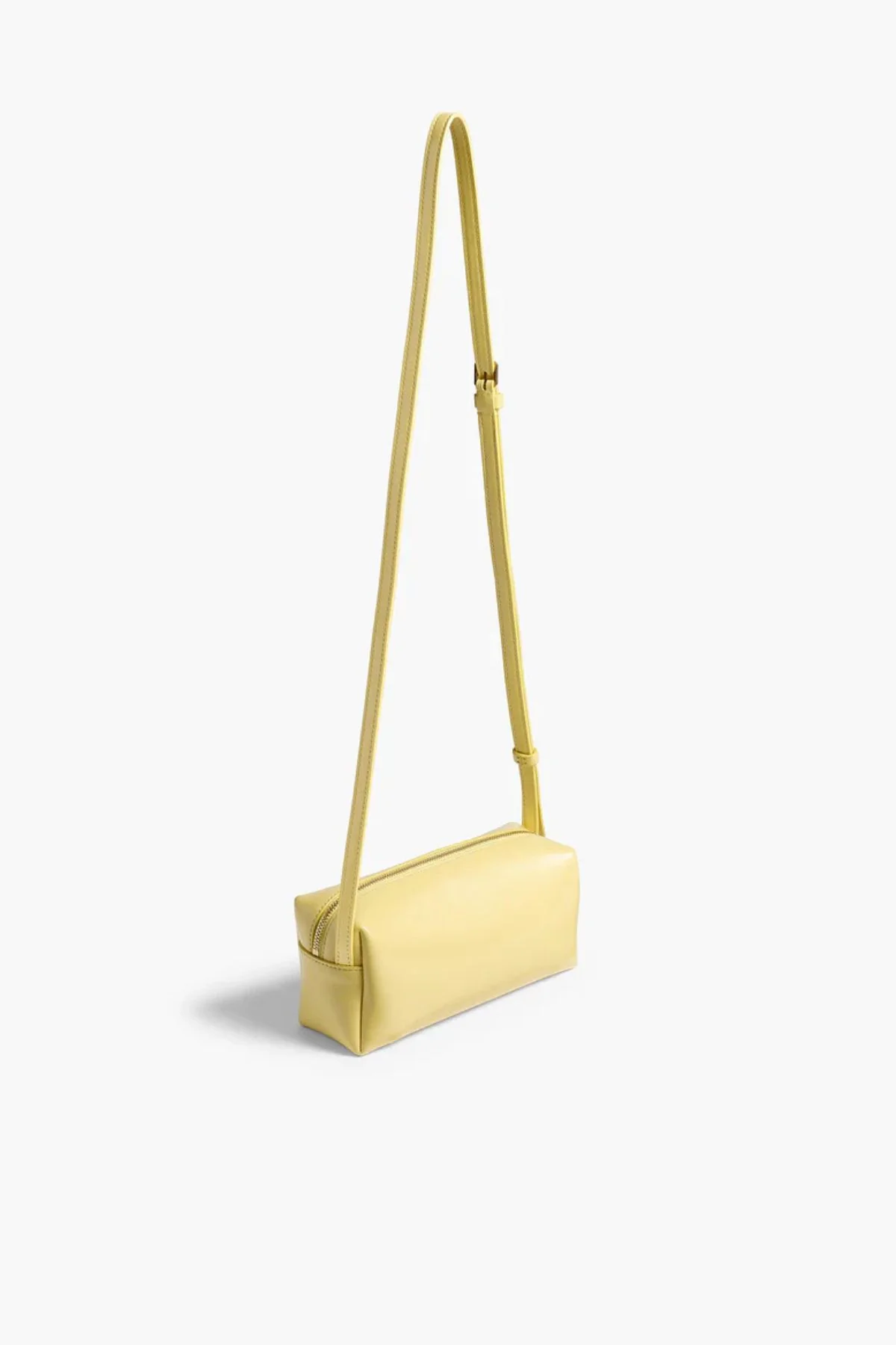 KHAITE Kye Mini Crossbody Bag - Pale Yellow - Image 4