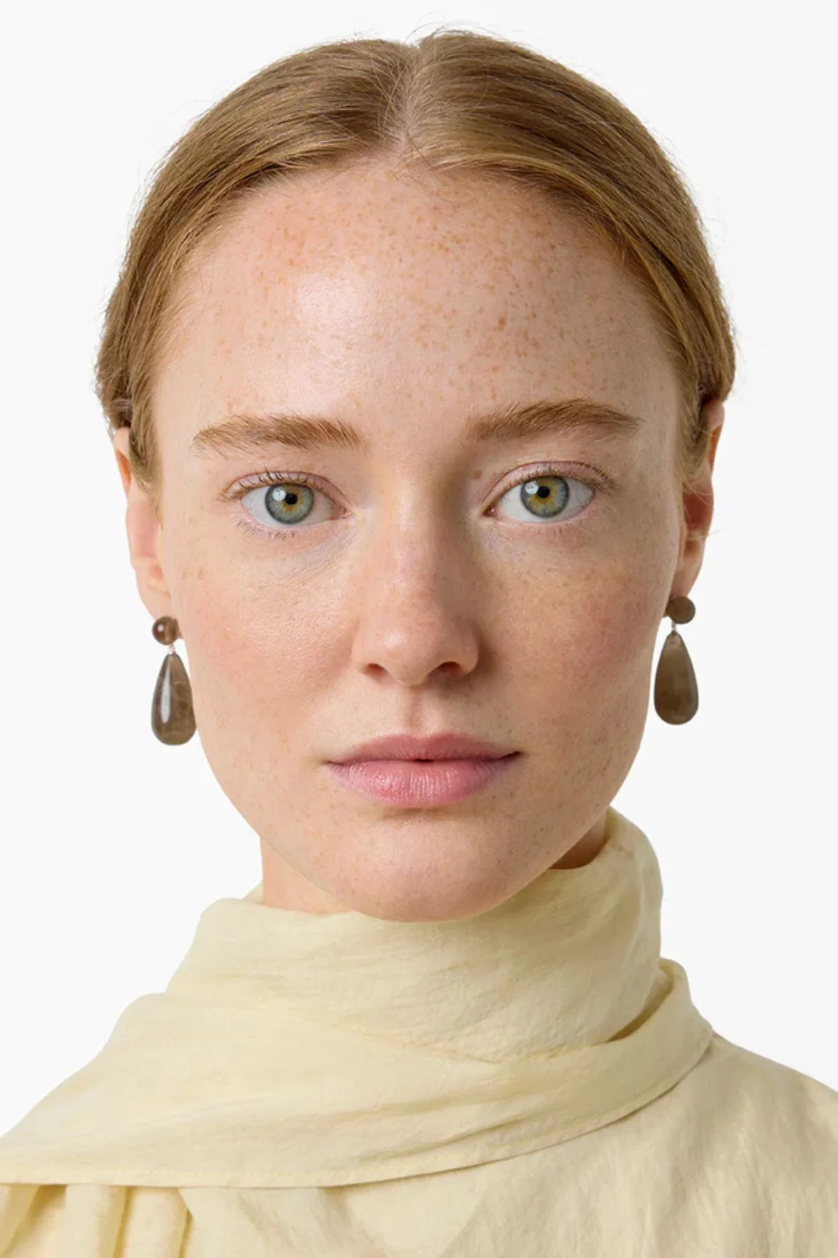 LIÉ STUDIO The Lola Earrings - Smoky Quartz - Image 2
