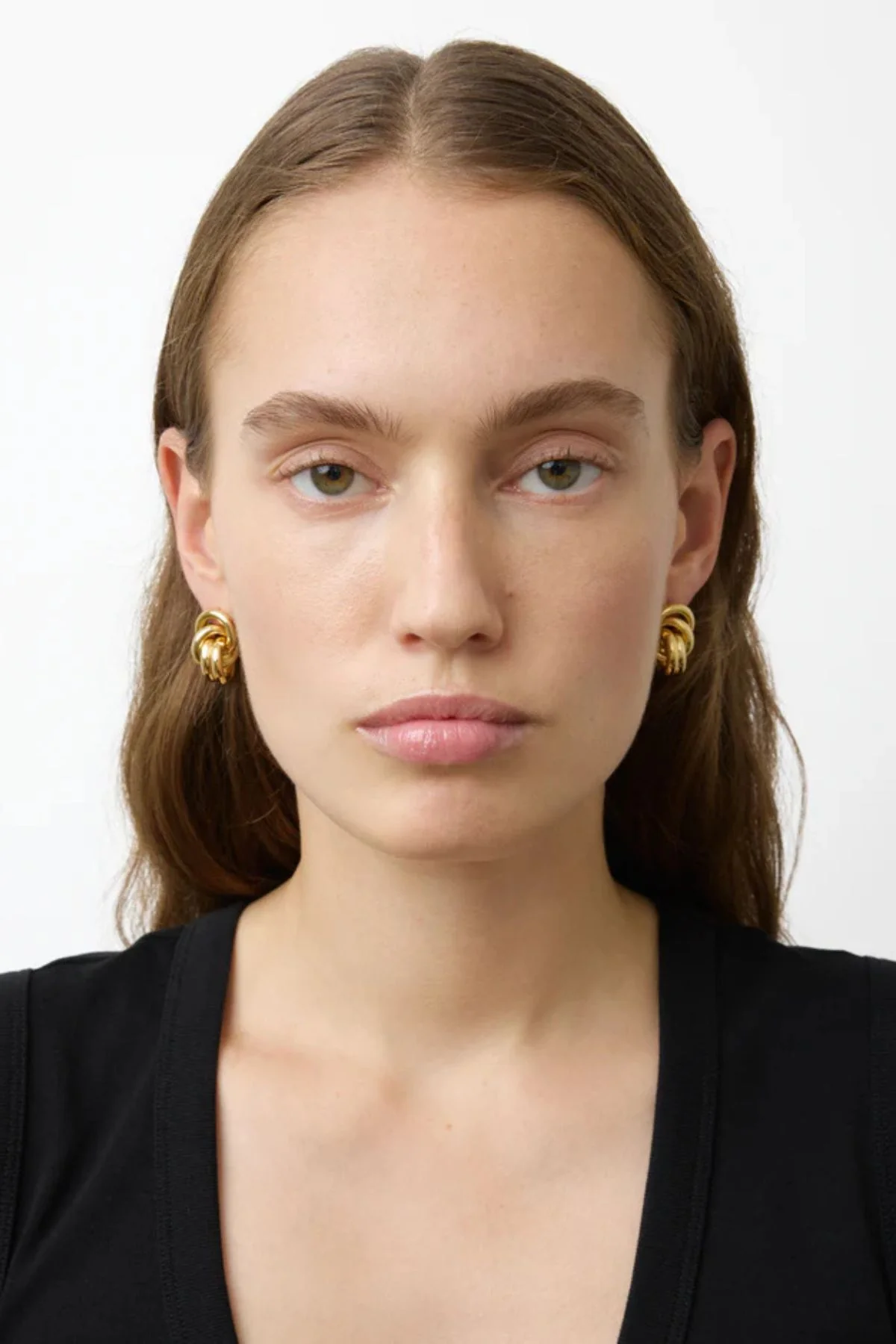LIÉ STUDIO The Vera Earrings  - Gold - Image 3