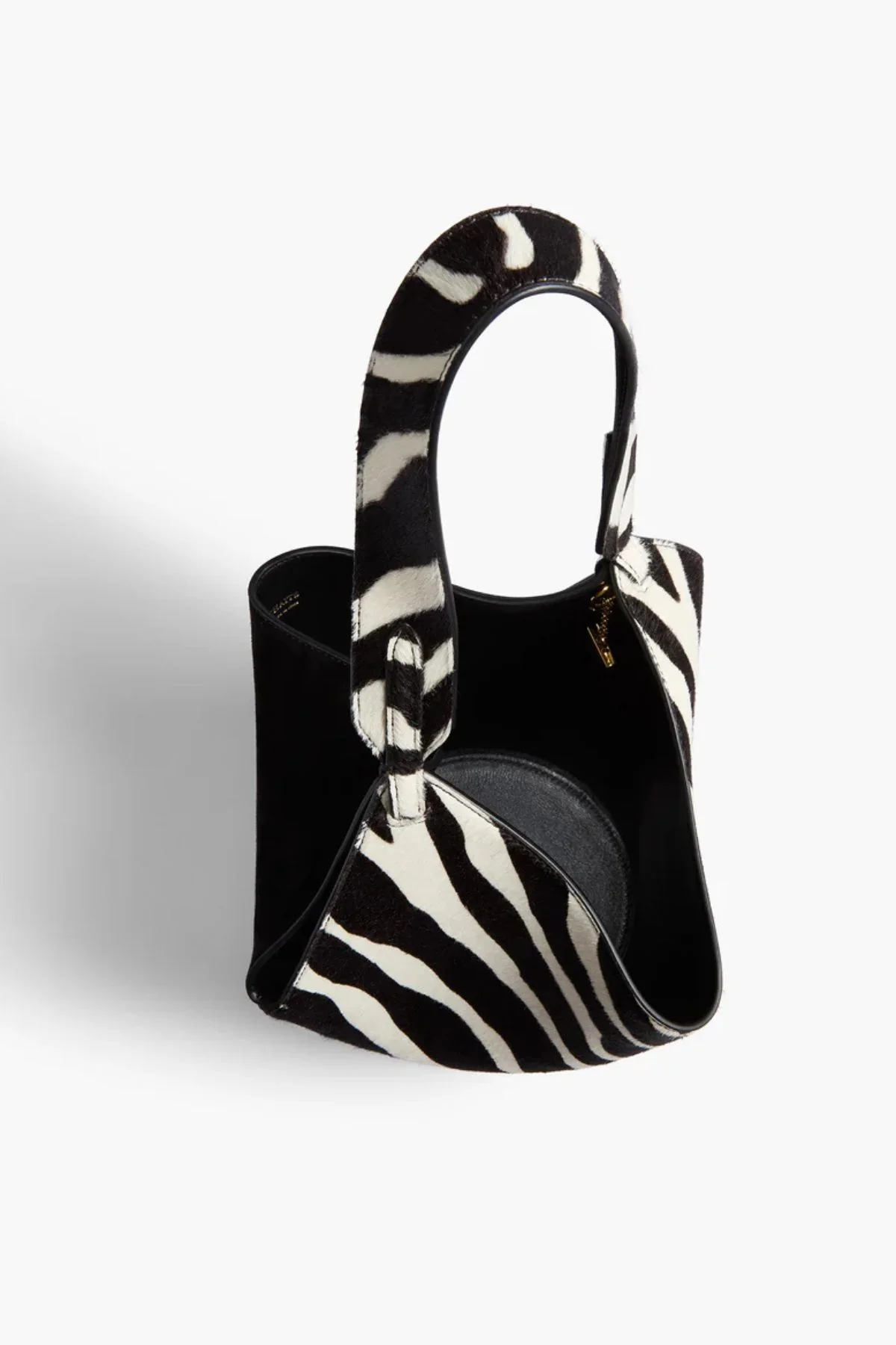 KHAITE Lotus Mini Tote - Black/ White - Image 4