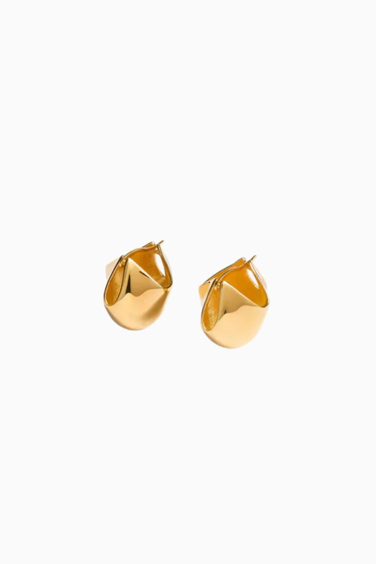 KHAITE Lotus Earrings Small - Gold