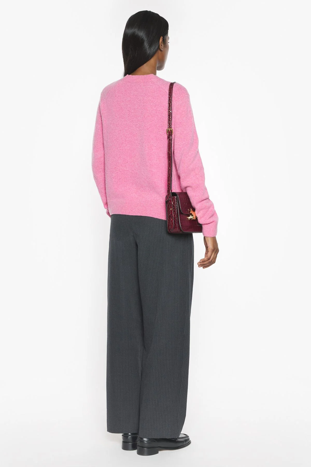 Maison Kitsuné Baby Fox Regular Jumper - Pale Rose - Image 3