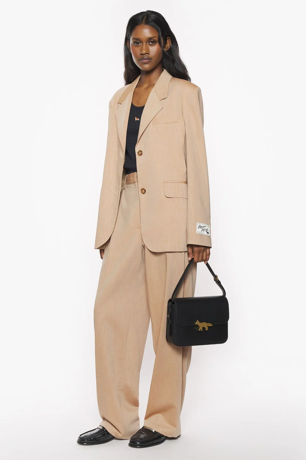 Maison Kitsuné Tailored Blazer - Sandalwood