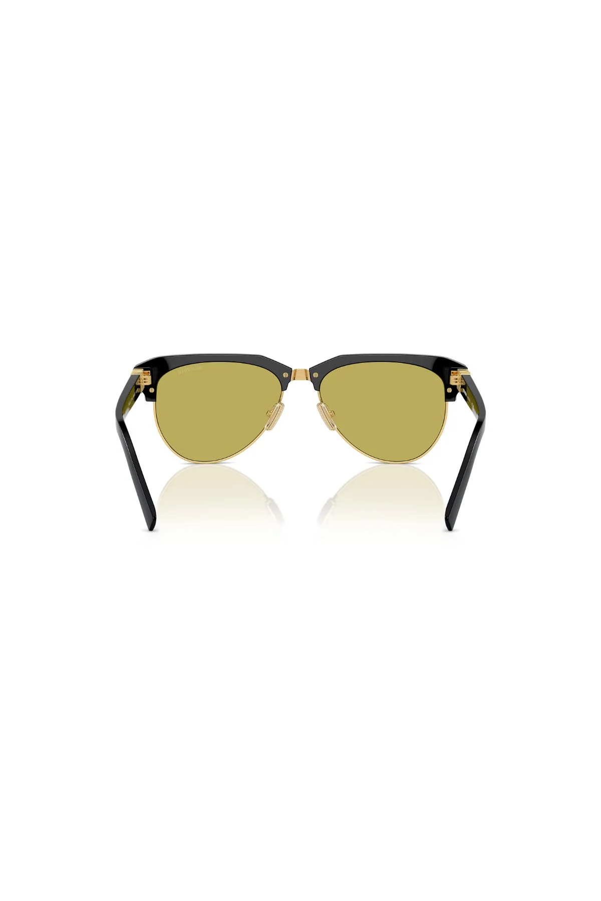 Miu Miu Pilot Sunglasses - Black/ Green - Image 4
