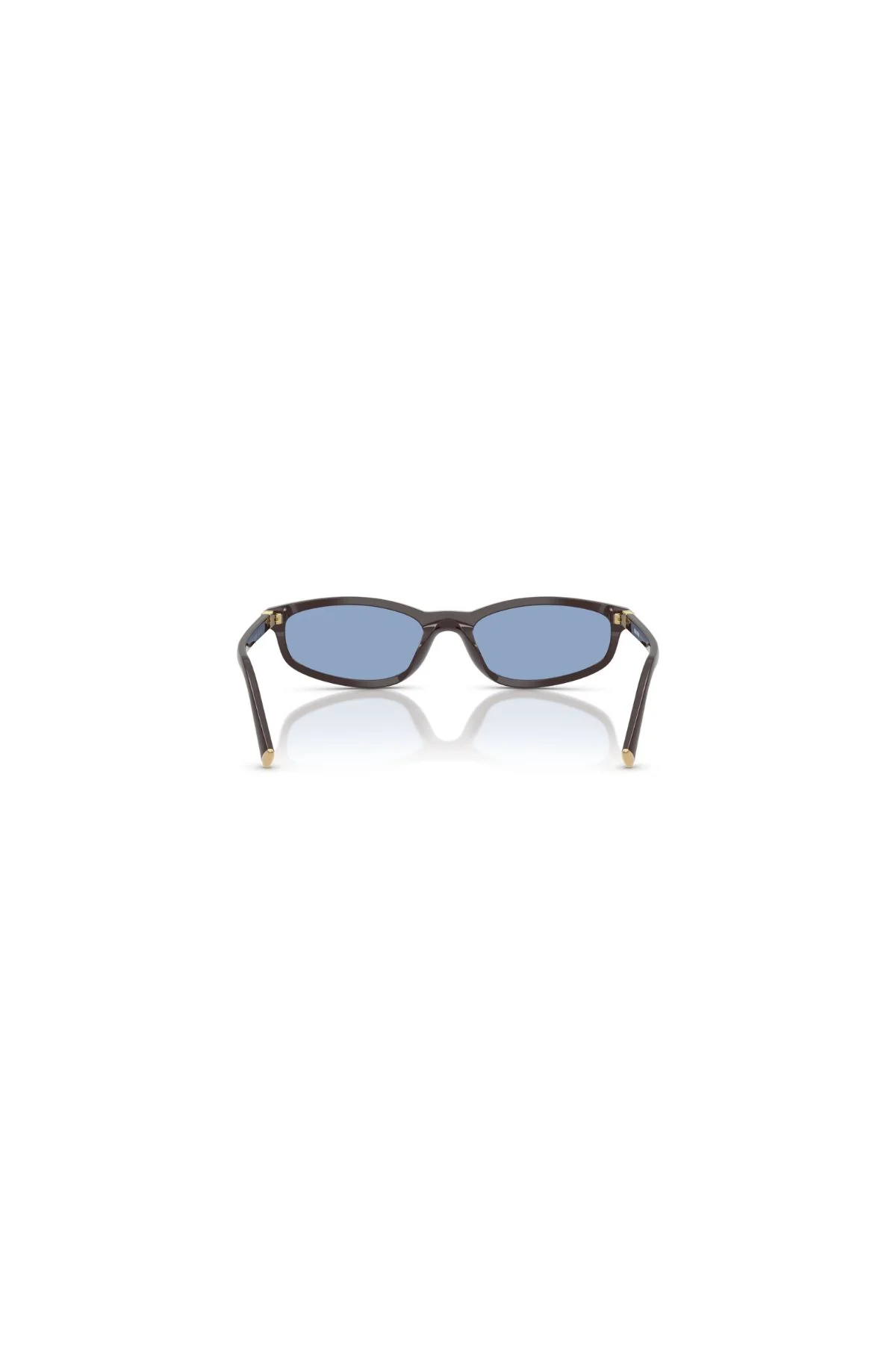Miu Miu Sunglasses - Moka/ Light Blue - Image 3