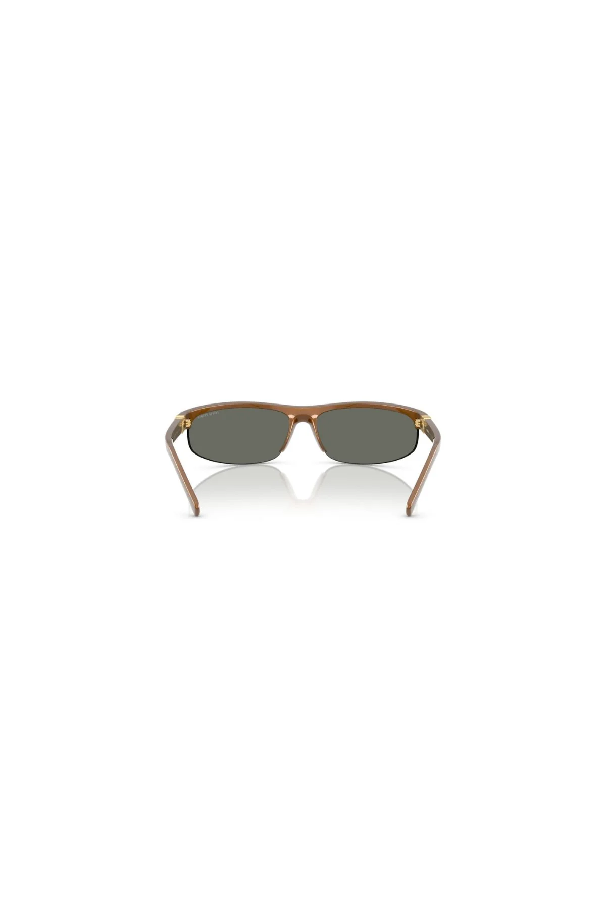 Miu Miu Sunglasses - Rust Metal/ Brown Mirror Gold - Image 3