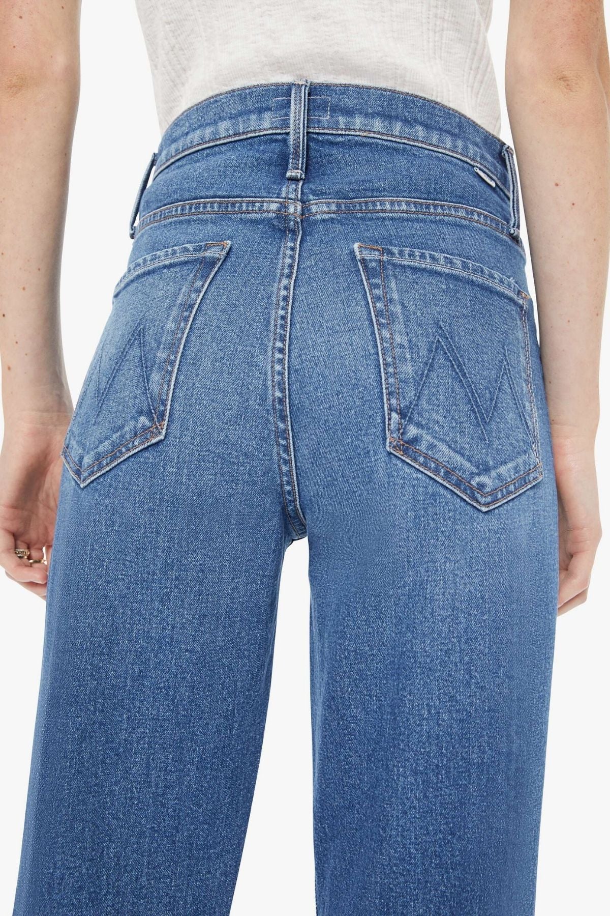 Mother High Waisted Bookie Sneak - Knick Knack Paddy Whack - Image 5