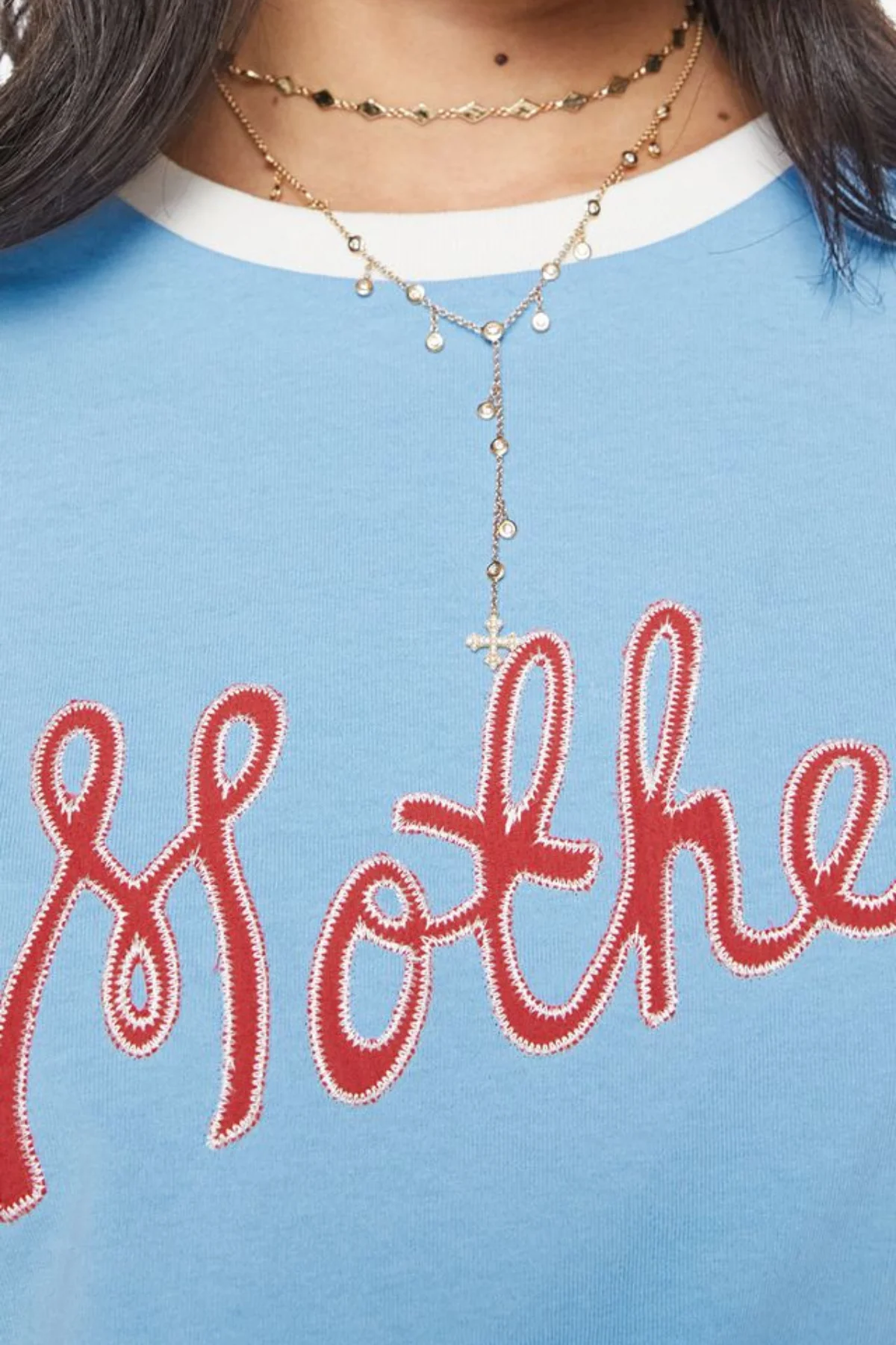 Mother The Boxy Goodie Inset - Mother Script Blue Bell - Image 5