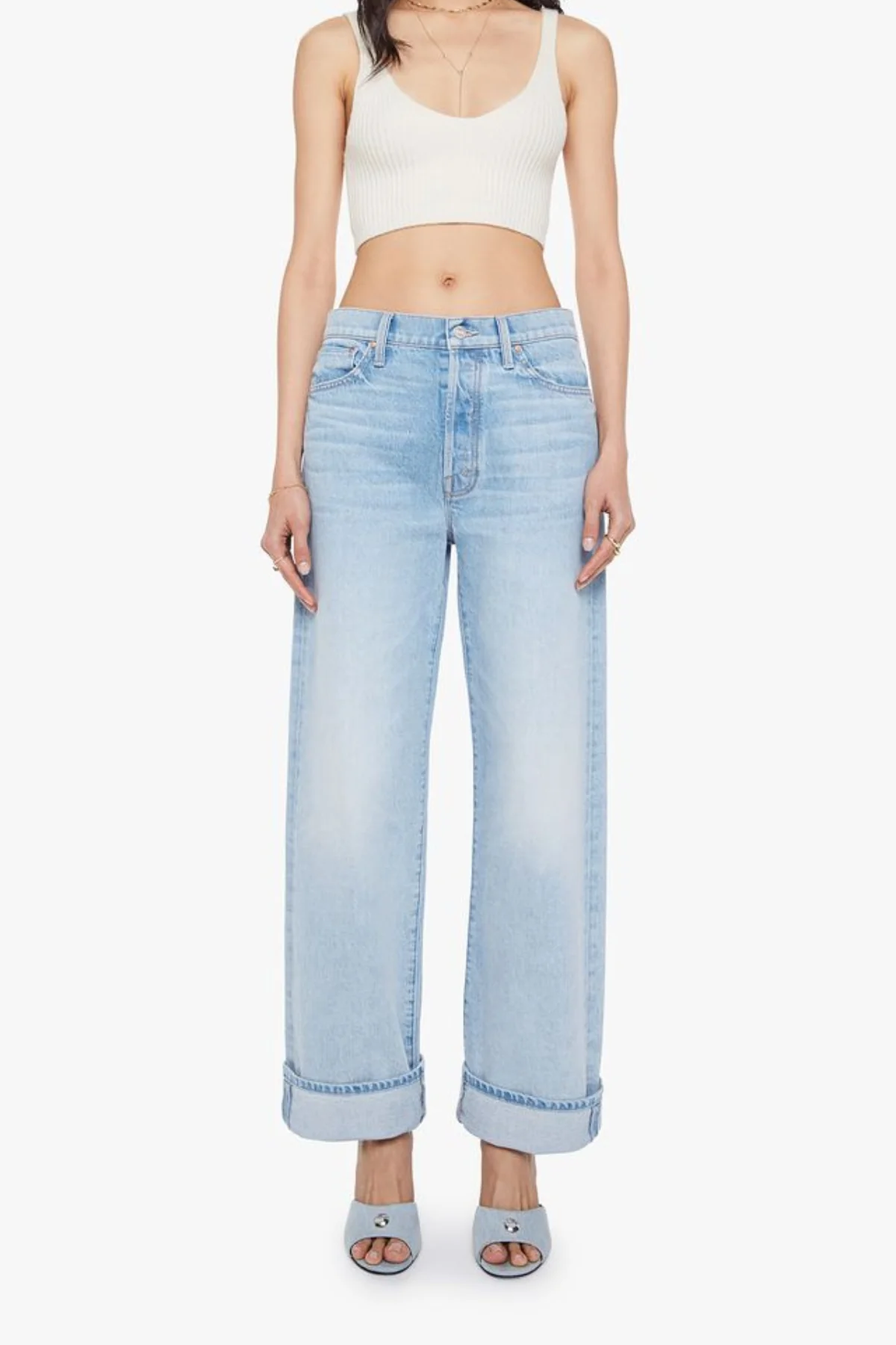 Mother The Dodger Button Hover Cuff - I Could Care Less - Image 2