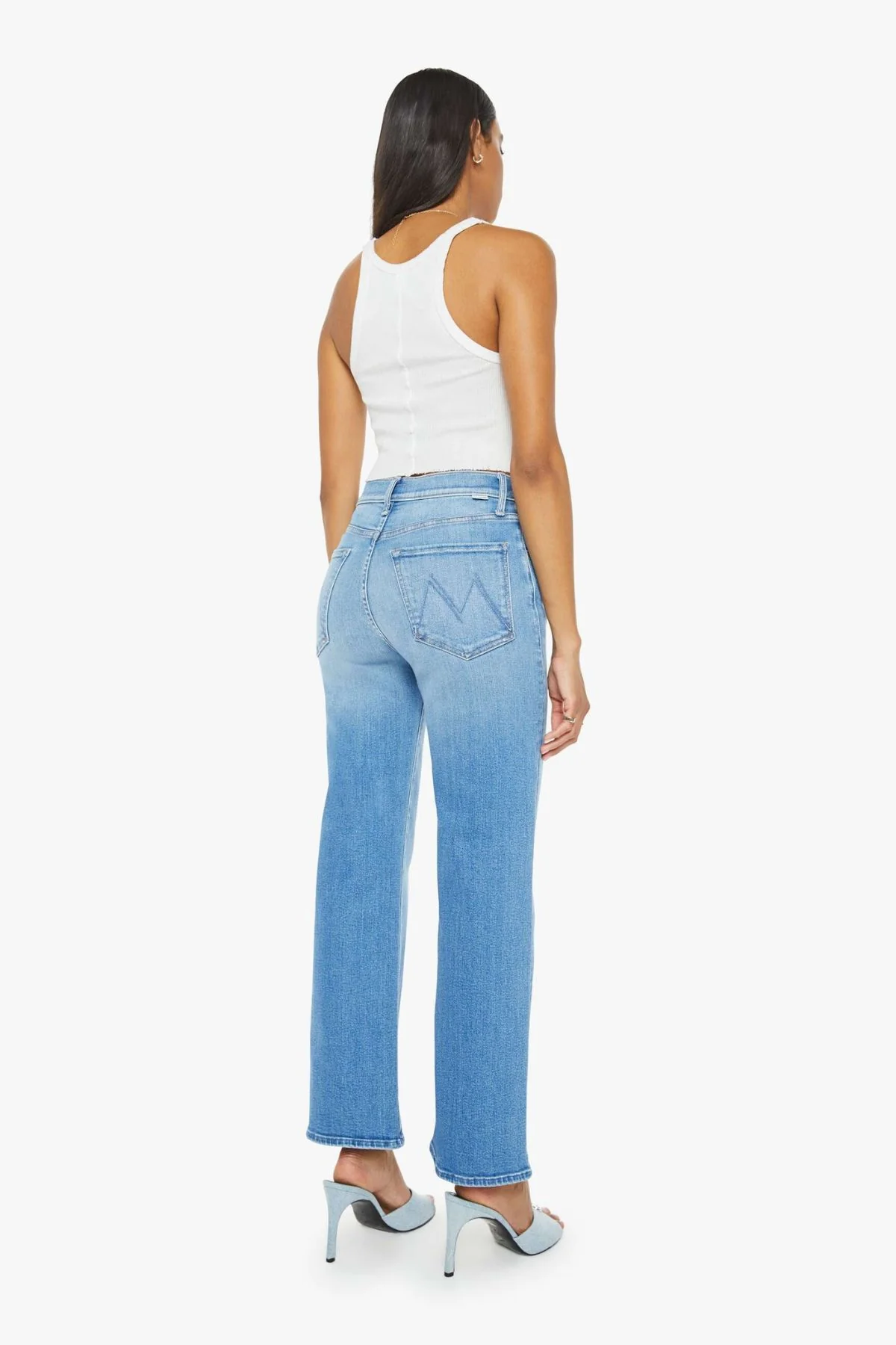 Mother The Rambler Flood Jeans - Read Between the Lines - Image 3